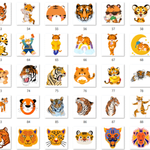 TIGER GRAPHICS BUNDEL
